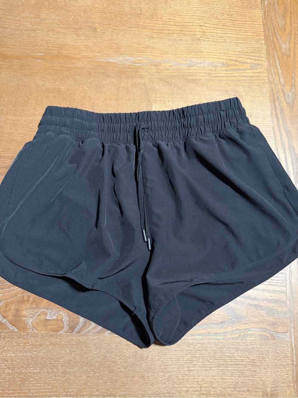 90 Degree By Reflex Black Women's Athletic Shorts with Drawstring